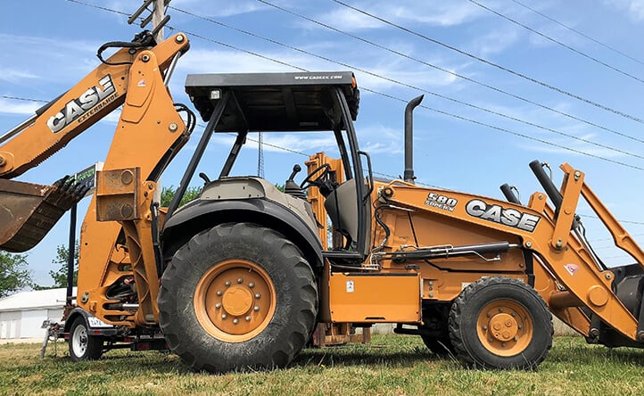 CASE Backhoe Loader
